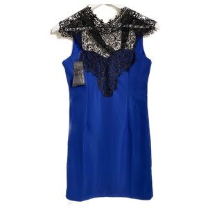Royal Blue Lacey Dress